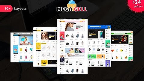 MegaCell - eCommerce Shopify Responsive Theme - TemplateTrip
