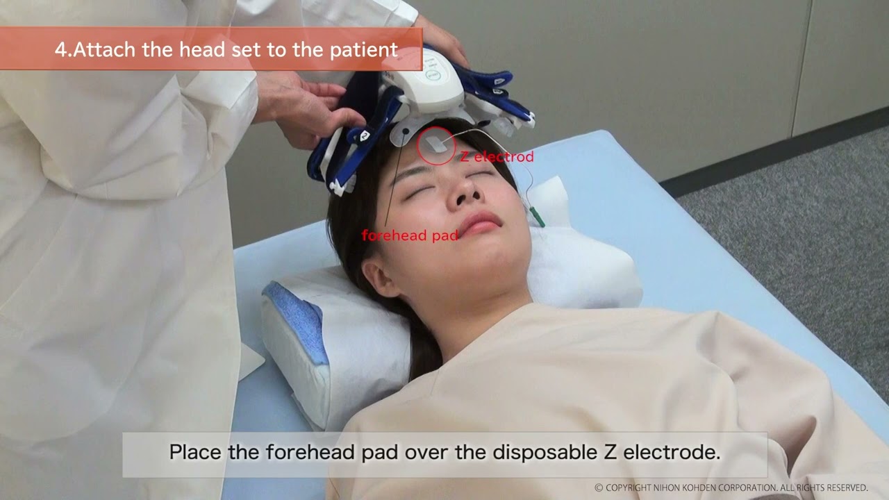 Nihon Kohden's EEG Head Set AE-120A Application Guide