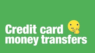 What's a Credit Card Money Transfer? | Halifax Video