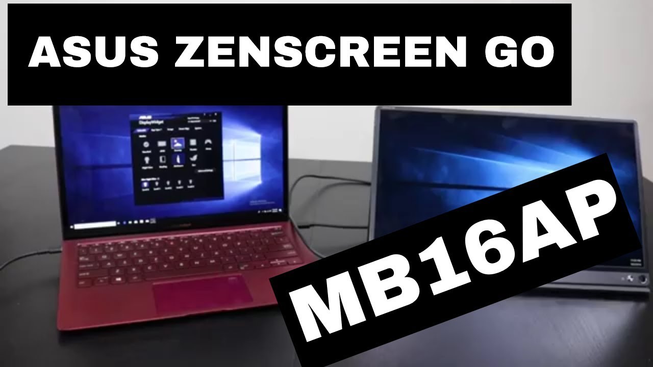 ASUS Zenscreen Go - The 2nd monitor for your laptop AND phone!