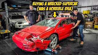 Buying A Wrecked Supercar Was A HORRIBLE Idea