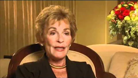 Judith Sheindlin discusses her first appearance on...
