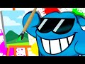 ओम नॉम में छुपा हुआ कलाकार | The Inner Artist🎨| Hindi Cartoons For Kids | Om Nom Hindi