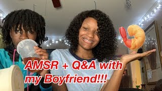 Mukbang/Q&amp;A with my BOYFRIEND!!!