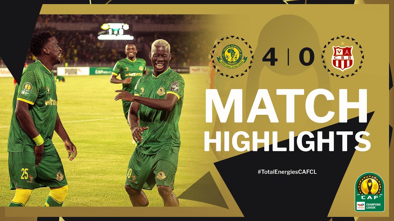 HIGHLIGHTS  Young Africans  CR Belouizdad  Matchday 5  202324  TotalEnergiesCAFCL