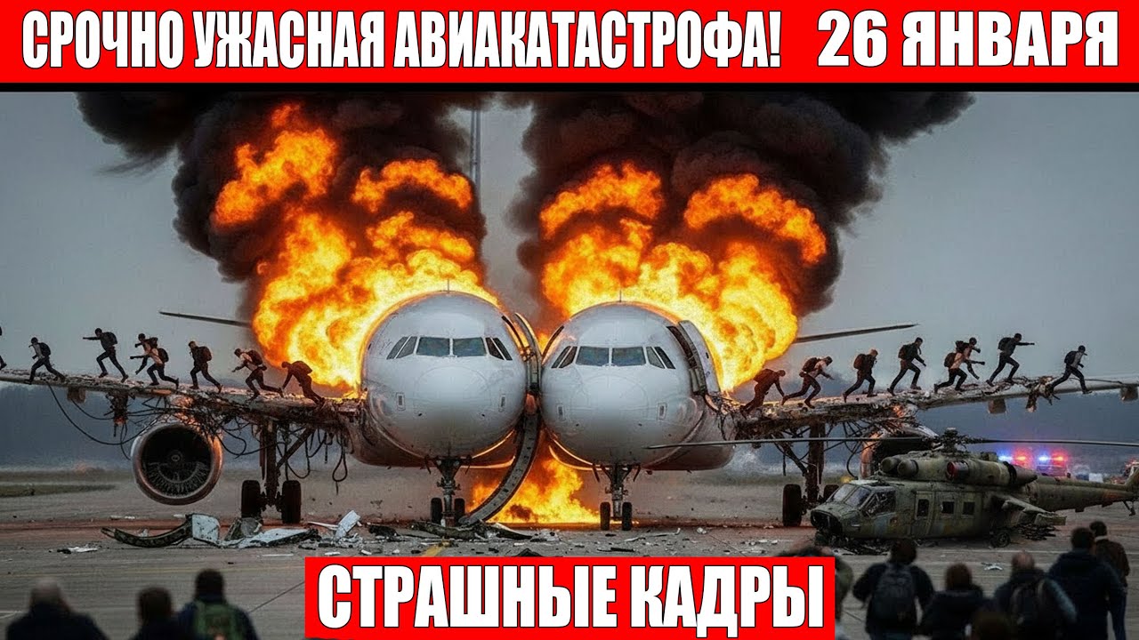 Новости Сегодня 26.01.2026 - Россия, Москва, Экстренный вызов новый выпуск, Катаклизмы, События Дня