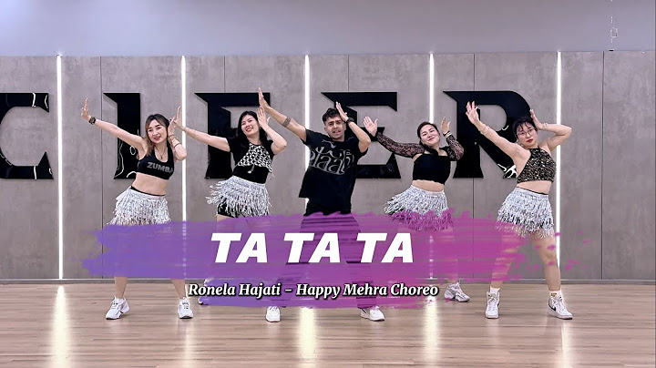 TA TA TA BY Ronela Hajati | Belly Dance | Zumba | Happy Mehra Choreography