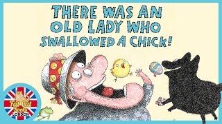 There was an old lady who swallowed a chick, #readaloud #bedtimestories #toddlers #song #kidssong