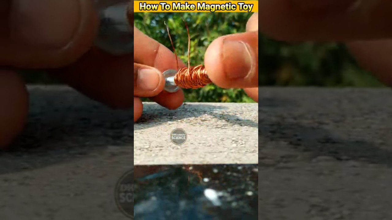 How To Make Magnet At Your Home | Magnet Project | 