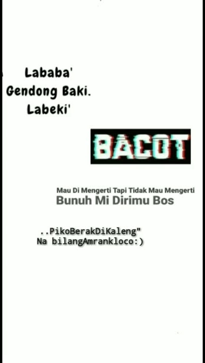 Story wa bugis terbaru