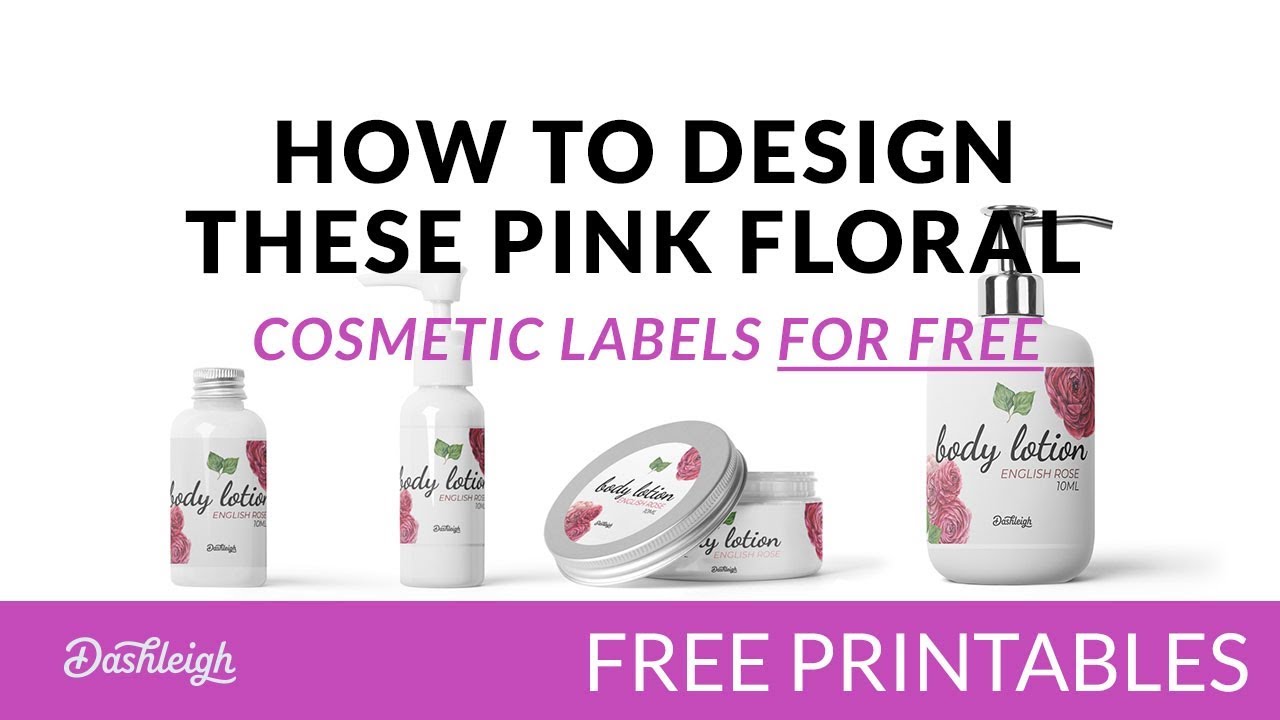 create-these-free-pink-floral-printable-cosmetic-labels-youtube