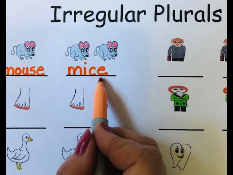 How to teach your kids irregular plurals: goose, geese; wolf, wolves; moose, moose. #irregularplural
