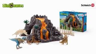 Schleich 2016 Dinosaur Volcano Product Video SC42305