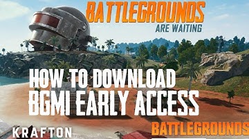 HOW TO INSTALL BGMI EARLY ACCESS ON ANDROID || BATTLEGROUNDS MOBILE INDIA|| CANDYSKULL GAMING