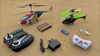 Flying Remote Control Rc Helicopter And 3D Light Rc Car With A380 Model Airline Unboxing,Testing