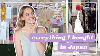 HUGE JAPAN HAUL  *viral* skincare & make up, clothing