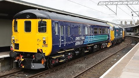 West Coast Railways Class 47 Railtour Passing Through Manors.