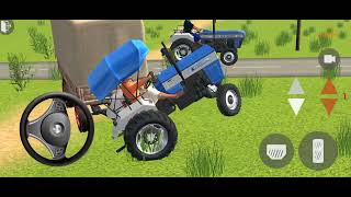 Transporting tractor driving 3d #fs22 Swaraj tractor 🚜 Offroading farm android gameplay #gtav screenshot 2