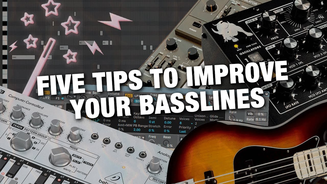 Passing Notes 5 Tips To Improve Your Synth Bass lines (Free Ableton