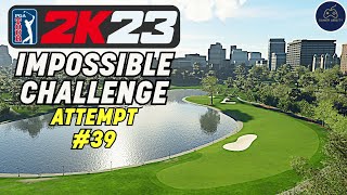 NEW IMPOSSIBLE CHALLENGE in PGA TOUR 2K23 - Attempt 39!