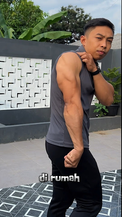 Tricep exercises without equipment 🔥‼️