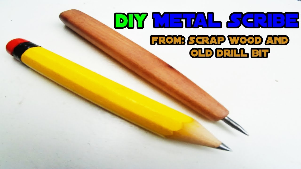 HOW TO MAKE scribing tools from scrap wood 