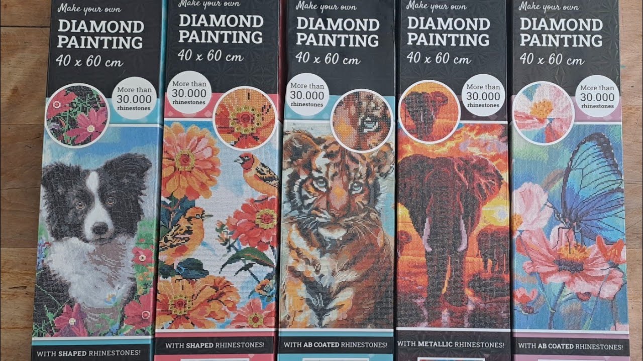 Pracht Creatives Hobby Diamond Painting Set – Eulen-Motiv Auf Keilrahmen, 20x20 Cm, Für Kinder Ab 5