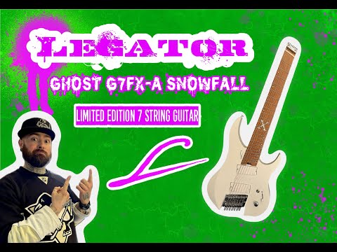 Legator Ghost 10th Anniversary 7 String Guitar Review - YouTube
