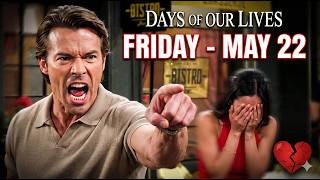 Days of our Lives To day 5/22/26, Full Episode Spoilers 720HD, DOOL Friday May 22, 2026 Net Worth