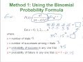 Statistics - Binomial & Poisson Distributions