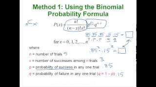 Statistics - Binomial & Poisson Distributions