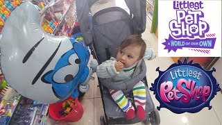 BERKAY BEBEK İLE ELİF ABLASI İÇİN ŞİRİNLER BALON, LITTLE PET SHOP ALIŞVERİŞİ YAPTIK