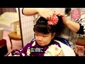 【おうち七五三】７歳女の子簡単なヘアセットの紹介