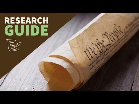 Constitution Research Guide: How to Read an 18th Century Legal Document