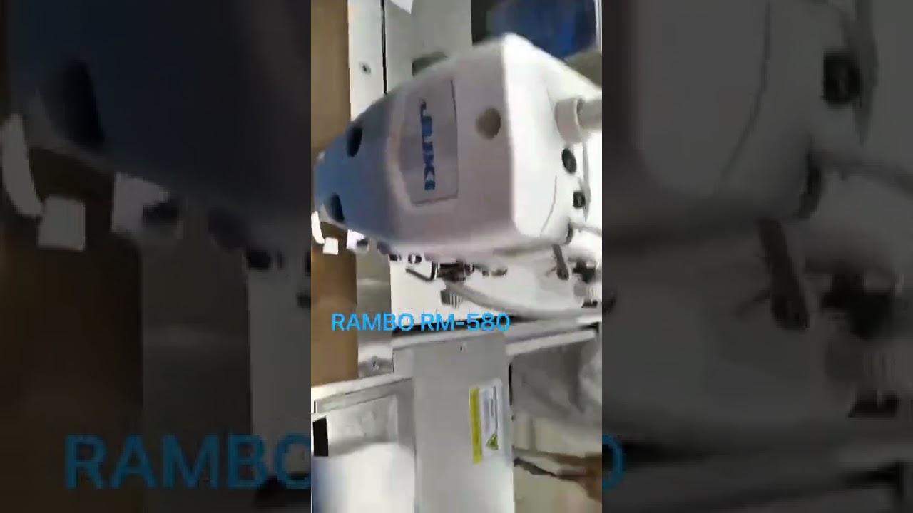 RAMBO RM-580，Multifunction shirt folding sewing and ironing stitch machine