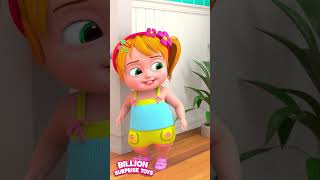 هذه هي أغنية الصباح الطريق!  #billionsurprisetoys #kidssongs #shorts