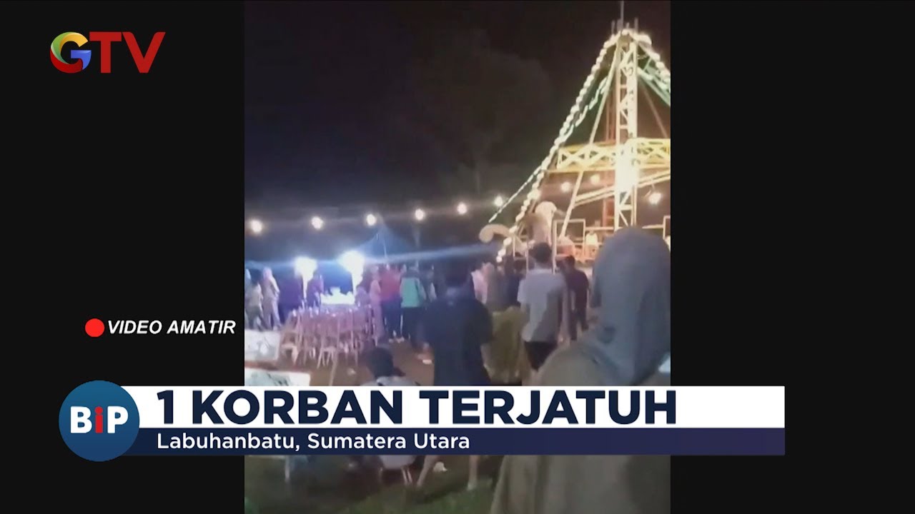 Penumpang Kora-kora di Desa Sidorukun Terjatuh, Korban Pingsan, Tulang Tangan Patah
