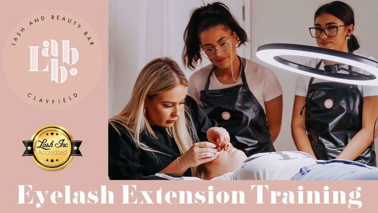 Eyelash Extension Training at LABB Salon & Academy YouTube