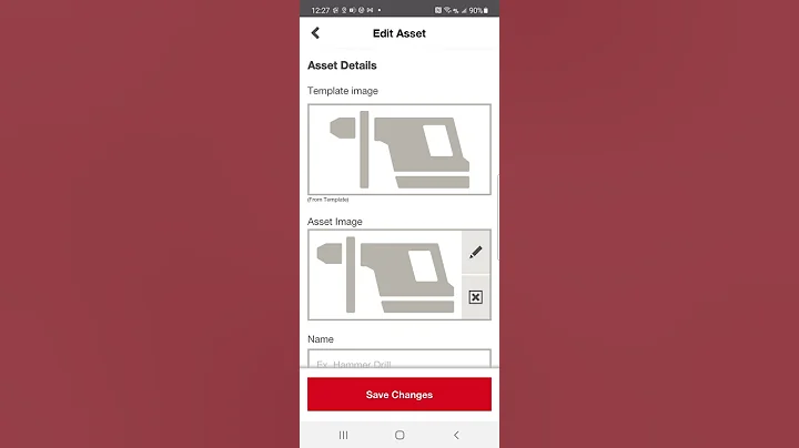 Editing Scan Code on the Hilti ON!Track 3.0 App   Search Method