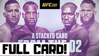 UFC 286 Predictions Edwards vs Usman 3 Full Card Betting Breakdown