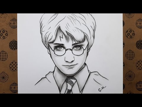 Video: Birisi Harry Potter Çocuğunun Bir Resim çizer