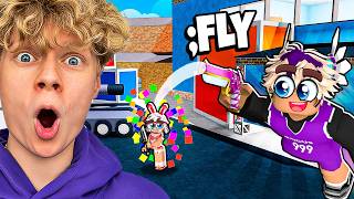 TROLLING WITH FLY GLITCHES IN MM2.. (so broken)