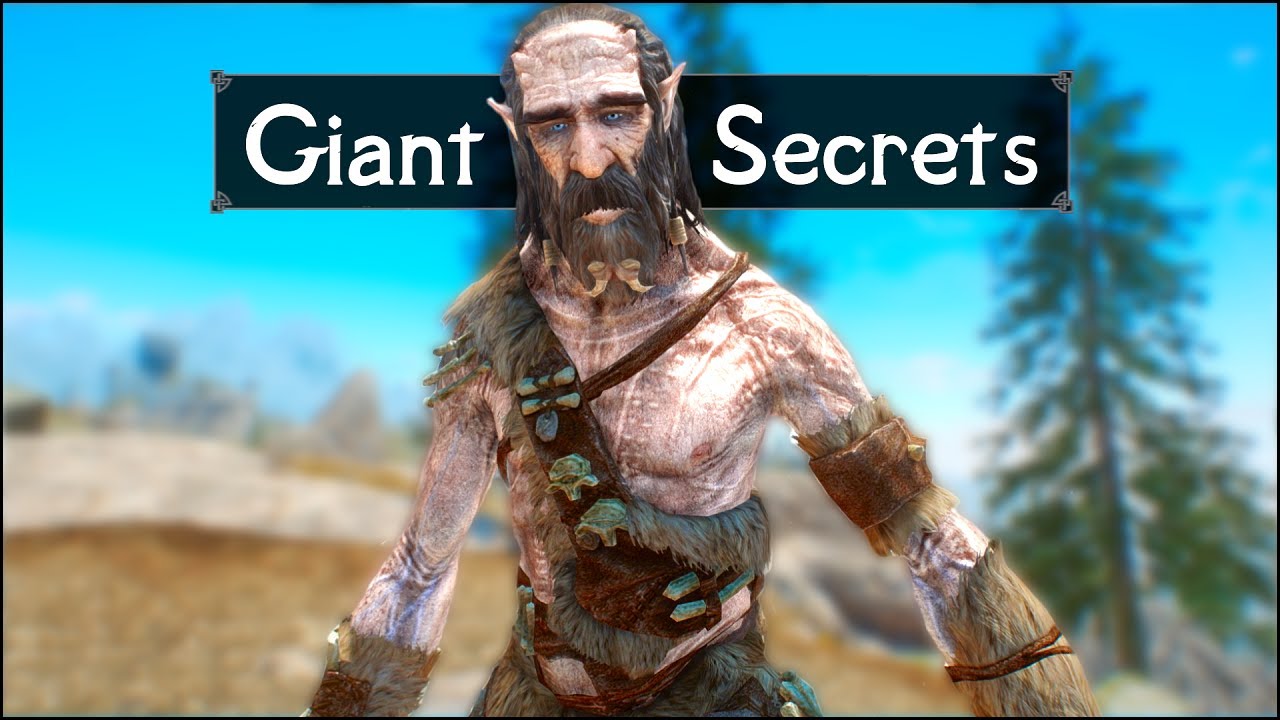 skyrim the people of skyrim giant