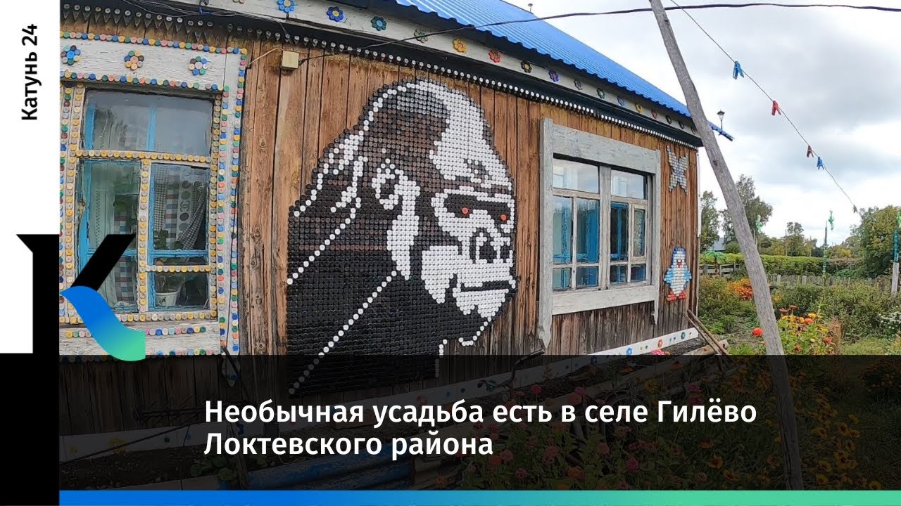 Необычная усадьба есть в селе Гилёво Локтевского района