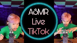 ASMR Live TikTok | ทำความสะอาดหู แคะหู ตัดผม | Ear Cleaning