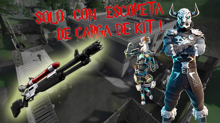 💀¡GANANDO SOLO con ESCOPETA DE CARGA de KIT! 💀 ~ FORTNITE OG 2