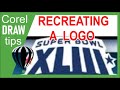 Vectorizing a low res logo in CorelDraw