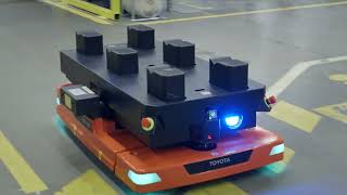 Our new automated forkless pallet carrier  Toyota Autopilot CDI120