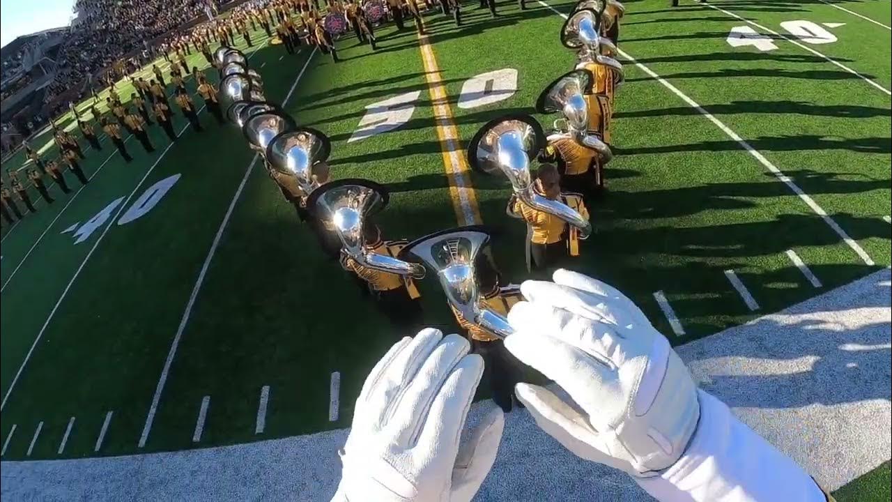 Marching Mizzou Drum Major Pregame Run 11/25 YouTube