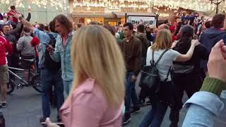 06-14-18 World Cup Fan Craziness on Nikolskaya Street - Part 1